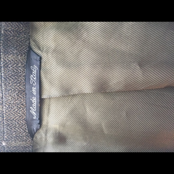 Silk Gian Luca men’s window pane jacket - Picture 5 of 8